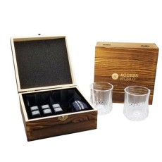 Whisky Cup + Ice Stone Set-Access World