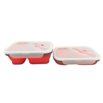 Silicone folding lunch box-BEA