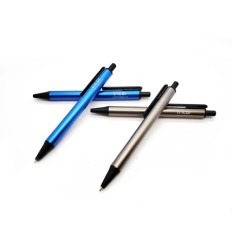 Push type metal pen-Tricor