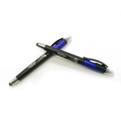 Promotional plastic TOUCH pen with highlighter - Brother