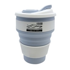 Foldable Portable Silicone Travel Mug 350ml-HKSAR