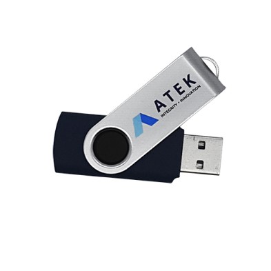 Metal case USB stick - ATEK