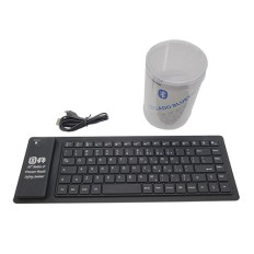 Foldable soft silicon bluetooth keyboard - Labour Department
