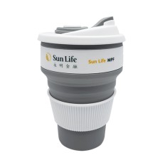 折疊便攜硅膠旅行杯350ml-Sun Life