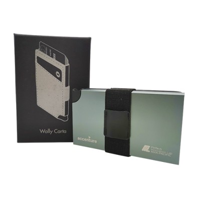 鋁合金PU RFID卡套 - Wally Carta - BrandCharger-Accenture