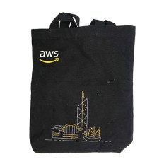 Cotton totebag shopping bag - AWS