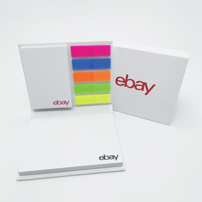 硬皮可重貼廣告告示貼本 -ebay