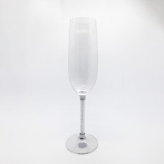 Clear Champagne glass-CASBAA