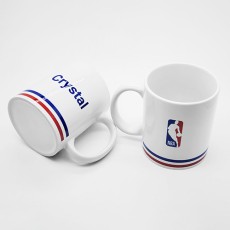广告直身环保瓷杯 -NBA