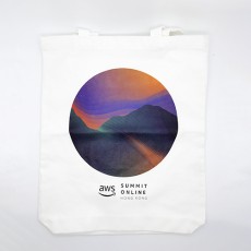 Cotton totebag shopping bag - AWS