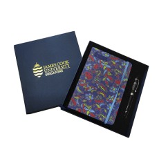 PU Hard cover notebook - James Cook University Singapore