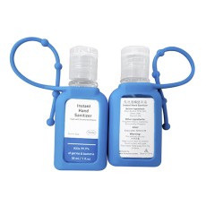 Portable instant Silicone holder hand sanitizer 30ML-Roche