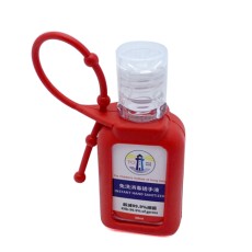 Portable instant Silicone holder hand sanitizer 30ML-Tcihk