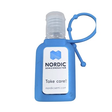 便携式硅胶套免洗洗手液30ML-Nordic