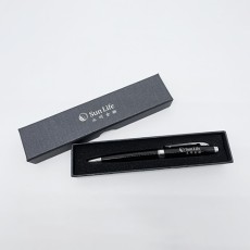 corporate metal pen  with spring clip-Sun Life