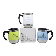 Stainless Steel Double Wall mug 450ML-Wan Hai