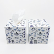 Square shape box Tissue - HKPF