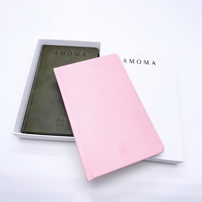 PU Hard cover notebook - AMOMA