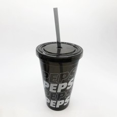 雙層吸管杯-Pepsi