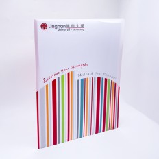 A4 Plastic Folder (open style) - Lingnan