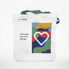 Cotton totebag shopping bag -Manulife