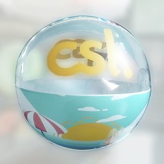 沙灘充汽球-CSL