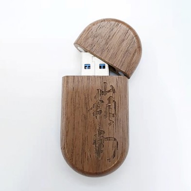 Wooden case USB stick -Lingnan