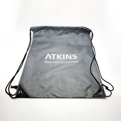 Drawstrings gym bag with handle -Atkins