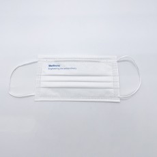 Custom print 3-ply disposable mask -Medtronic
