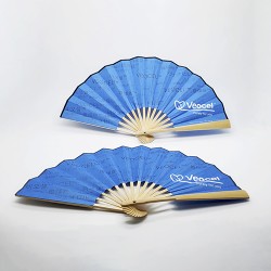 Promotion Chinese bamboo paper fan-Veocel