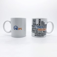 廣告直身環保瓷杯-HKIRC