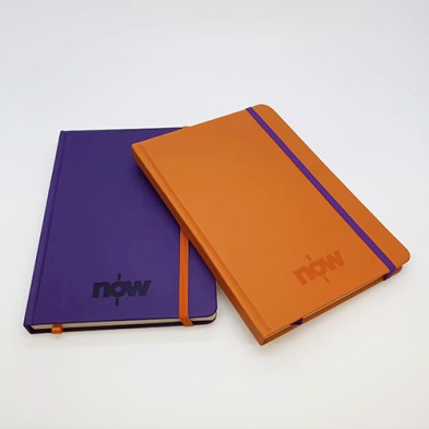 PU Hard cover notebook - NOW TV