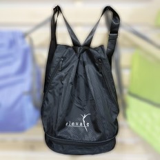 Waterproof drawsting backpack with shoe bag-Elevate