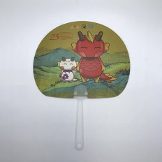 Promotion fan with diecut  -Linziyaji