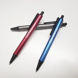 Push type metal pen-TVB