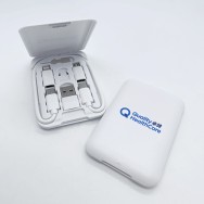 Wheat Straw 6 in 1 Multifunctional Travel Charging kit-Quality HealthCare