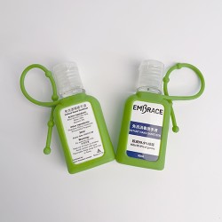 Portable instant Silicone holder hand sanitizer 30ML-Manulife