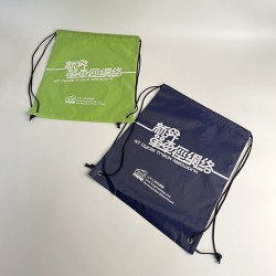 Drawstrings gym bag with handle -CEDD