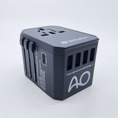 Verbatim 5 Port 5.6A Travel Adaptor-AO