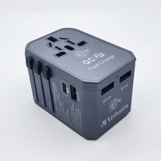 Verbatim 4 Port PD 45W Travel Adaptor-Electronic Theatre Controls