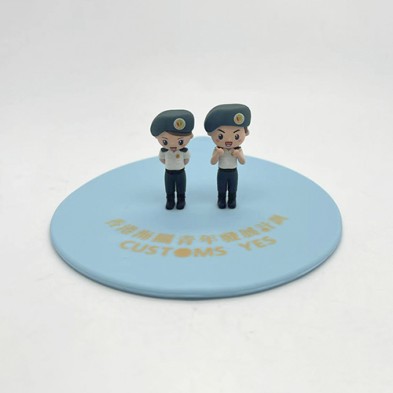 3D硅胶杯盖-Hong Kong Customs