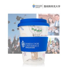 Eco-Friendly Bamboo Fiber Mug 410ml-James Cook University Singapore