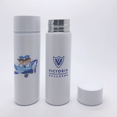 Outdoor portable pocket stainless steel Water Bottle 150ml-Victoria Educational Organisation