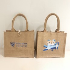 Jute Shopping Bag-Victoria Educational Organisation