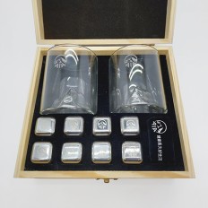 Whisky Cup + Ice Stone Set-AIA
