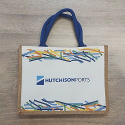Jute Shopping Bag-Hutchison Ports