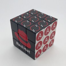 Promotional magic cube-Red Hat