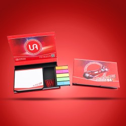 Memo pad box set -UA Finance