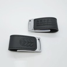PU Leather USB stick-US Wheat Associates