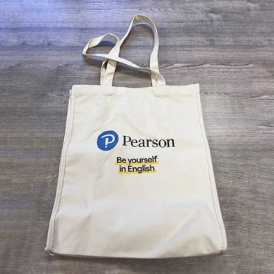 Cotton totebag shopping bag -Pearson